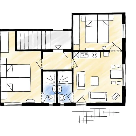 Haus Seestern Strandglueck * 格洛米茨